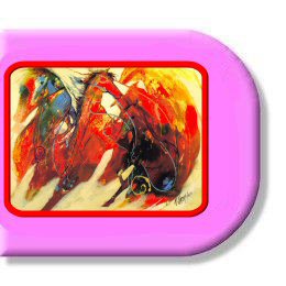 Couragous Spirits (2002)- equine abstract